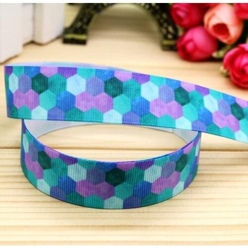 7/8'' Free shipping watercolor printed grosgrain ribbon hair bow headwear party decoration wholesale OEM 22mm H5203