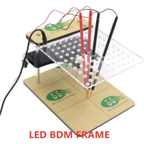 Acheheng LED BDM Frame adpater for FG V54 BDM100 BDM 22pcs Adapter Probe ECU Programmer ECU Chip Tuning Flasher Tester