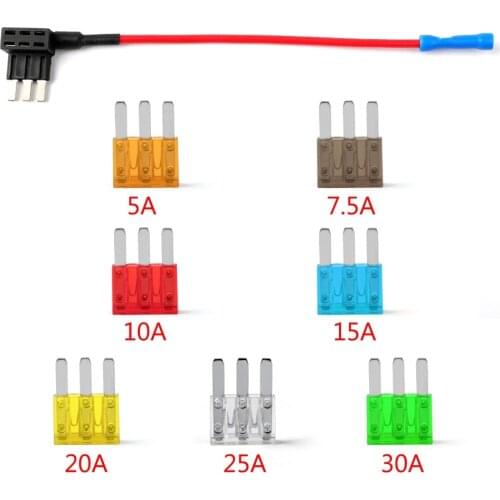 Areyourshop High Quality Micro3 Fuse Automotive ATL 3 Prong Micro Blade Fuse Holder For Ford Focus New Arrival