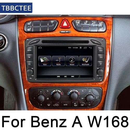 For Mercedes Benz A Class W168 1997~2004 NTG multimedia player HD IPS DSP Stereo Android Car DVD GPS Navi Map radio