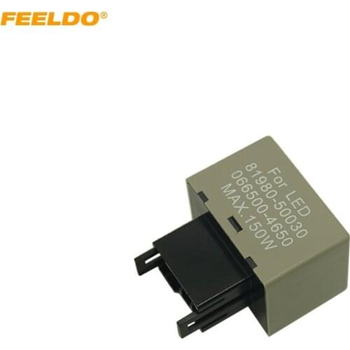 FEELDO 5Pcs 8-Pin Electronic Flasher Relay For Toyota Lexus LED Bulb #FD-5353