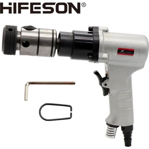 HIFESON ISO Chucks Pneumatic Air Tapping Machine Drill Tapping Tool For Rivet Nuts M3-M12/1-13mm