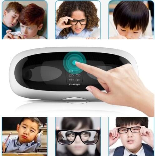 Student Visible Eye Protector Massage Instrument 4D Vibration Intelligent Acupoint Massager Child Eyes Care Massage Relaxation