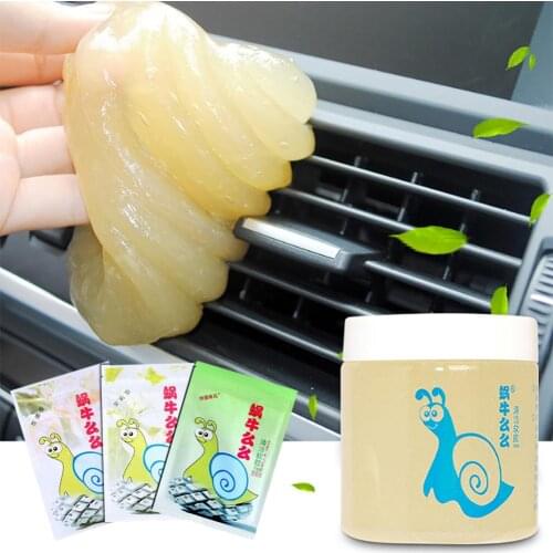 70/200g Car Clean Pad Glue Gum Gel Interior Dust Dirt Dashboard Air Outlet Vent Keyboard Cleaning Tool Cleaner Dust Remover