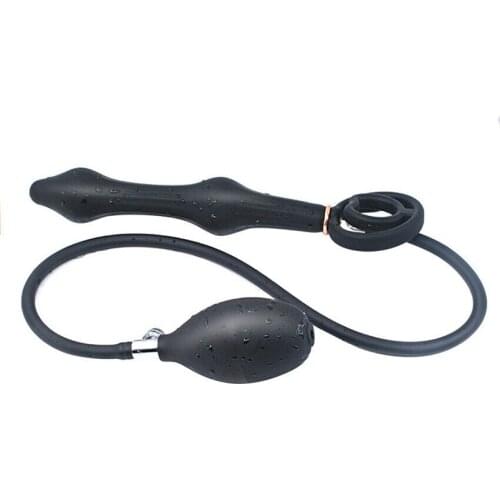 Inflatable Anal Massager Plug Male Prostate Dildo Anus Penis Ring Toy For Expandable Butt Plug Sex Toys