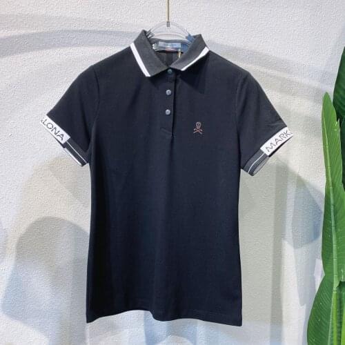 New 2021 MARK-LONA Ladies Fashion Golf Clothing Sports Polo-Shirt Summer Womens Golf Short Sleeves