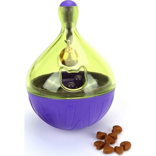 New S/L funny pet toy, improve IQ pet tumbler leaking feeder training cat and dog toy, pet food dispenser