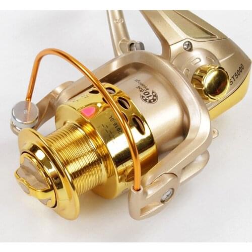 Fishing Wheel Spinning Wheel Sea Rod Throwing Rod Metal Movement Plastic Steel Head Sea Rod Fishing Wheel Long-range Casting Whe