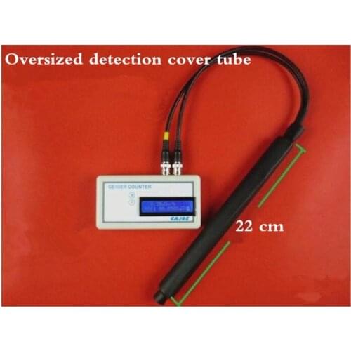 Portable Handle Geiger Counter GMJ3 Assembled Nuclear Radiation Detector With Miller GM Tube Gamma Beta X Ray