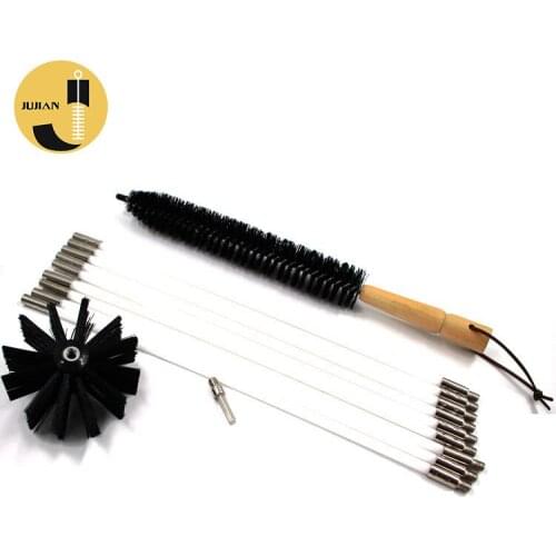 Chimney brush, dryer pipe brush, cleaning brush, inner wall cleaning brush, pipe cleaning brush, range hood cleaning brush