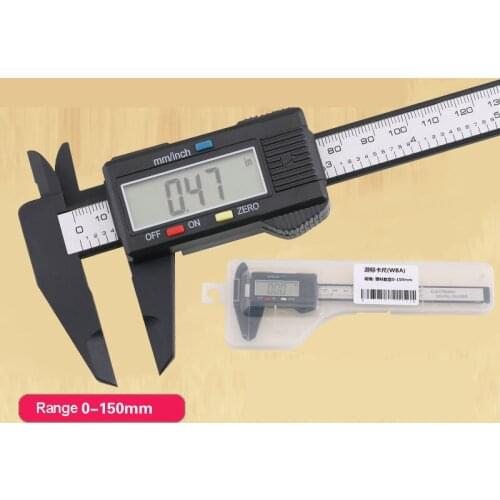 Vernier Caliper Stainless Steel High Precision Mini Wenwan Plastic Digital Display Oil Caliper 0-160