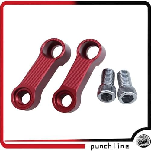 For HONDA CB1000R CB600F Hornet CB600 CB900 CB1300SF CB750 CB400 mirror riser extenders spacers extension adapter adaptor