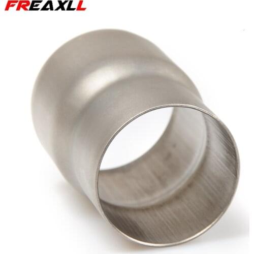 Universal 61mm-51mmMotorcycle Modified exhaust Muffler pipe Adapter Reducer Connector Pipe Tube For Honda CBR 250RR CBR 150R