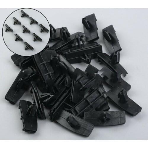 25PCS Fender Flare Clip Rocker Moulding Retainer Fastener Fender Rocker Moulding Clip For Jeep Wrangler Unlimited JK New Arrival