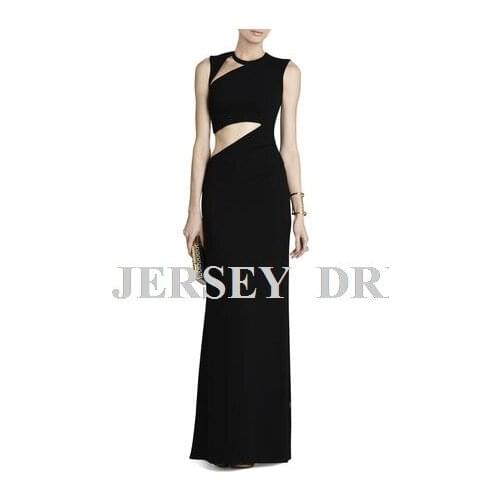 Free shipping red carpet 2021 blackless sleeveless custommade long formal floor length plus size black evening celebrity dresses