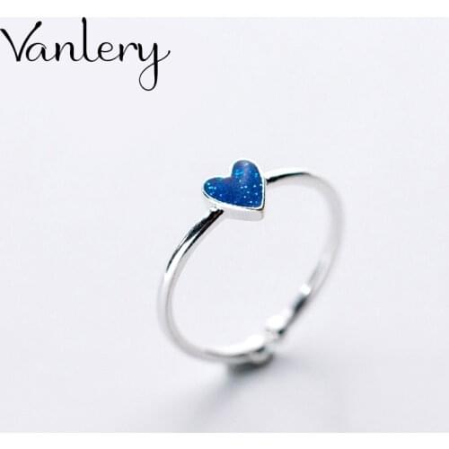 Bohemian Vintage Big Blue Triangle Rings For Women Lady Men Antique Knuckle Rings Boho Jewelry Anillos