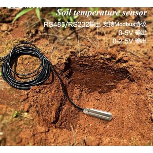 Environment laboratory Greenhouse Agriculture Soil Temperature Sensor Soil Moisture Monitoring Ground Temperature Transmitter