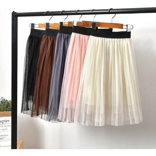 HELELYN Elastic Skirts For Girls