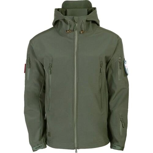 Outdoor Thick Warm Winter Man Jacket Coat Camouflage Overcoat Waterproof Windproof Military Man Clothing Hooded Coat Windbreaker