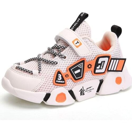 Children Summer Hollow Cool Sneakers Boys Lightweight Sweat-absorbing Running Shoes Autumn Spring Girls Fashion Traveling Shoes