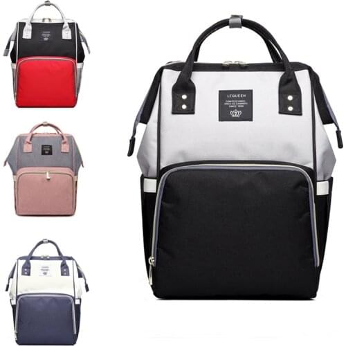 Fashion Maternity Bag Mummy Nappy Bags Brand Large Capacity Baby Bag Travel Backpack Design Nursing Diaper Bag Baby Care