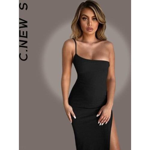Backless Slim Long Maxi High Split Dresses For Women Spaghetti Pajamas Bodycon Elegant Vintage Thin Beach Women Clothing Robe