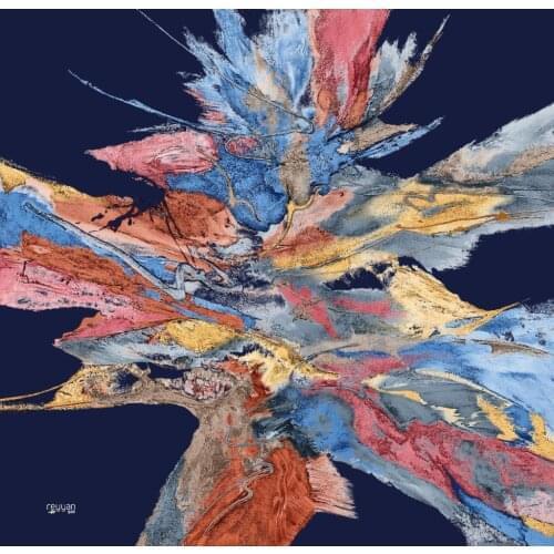 REYYAN SILK TEXTURED OYALIK WRITING PATTERN-14651-RENK-26