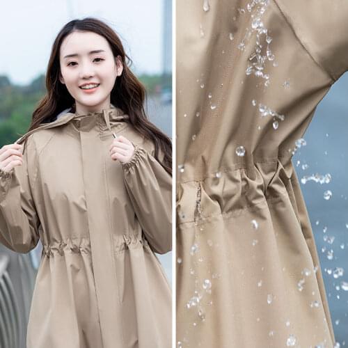 High Quality Multi-function Raincoat Women Men Ladies Rain Coat Poncho Breathable Long Portable Water-Repellent Rainwear Jacket