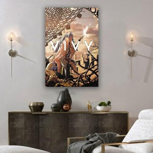 Vivy: Fluorite Eye’s Song Anime Movie Poster Canvas Print Art Wall Painting Home Decoration Gift