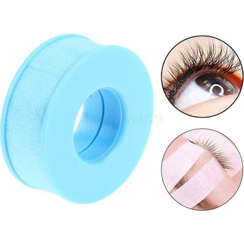 1 Roll Eyelash Extension Tape Sticker Isolation Non-woven Patches Eye Pads Makeup Tool 1.25cm*3.6m