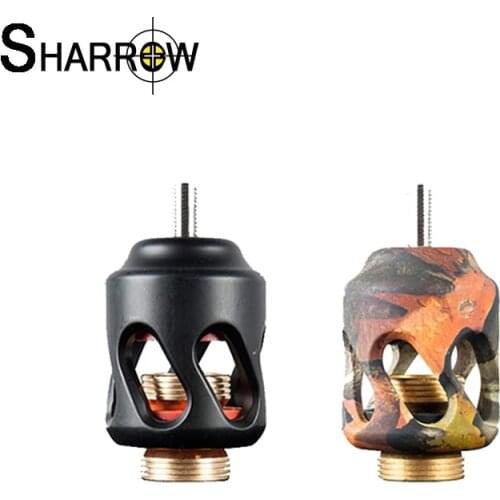 1pc Archery Bow Stabilizer Damping CNC Machined 2Inch Shock Absorber For Compound Bow Practice Shooting Hunting Accessories