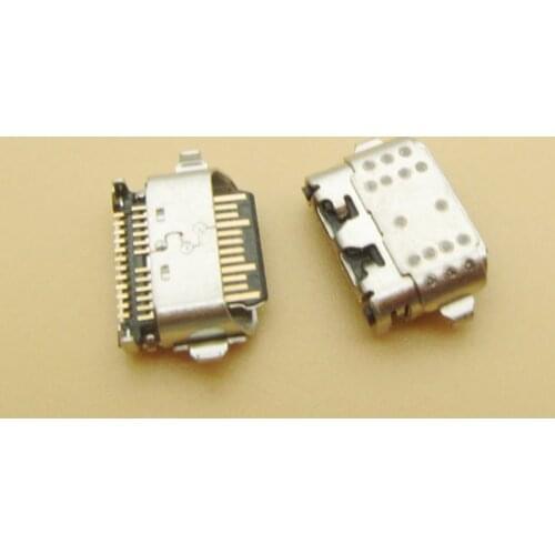 100pcs Micro USB DC Jack Connector power Tail Charging port socket female plug for For Lenovo Z5 L78011