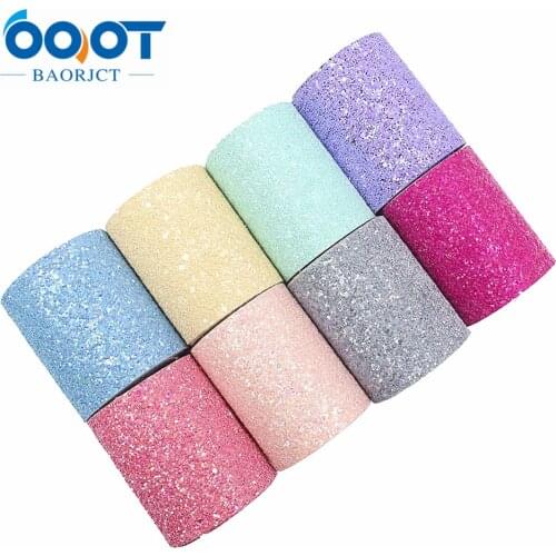 194126,2yards 3'' New Shiny Chunky Glitter Ribbon Blingbling Soft Fabric Gift Package Handmade Material DIY Hairbow Accessories
