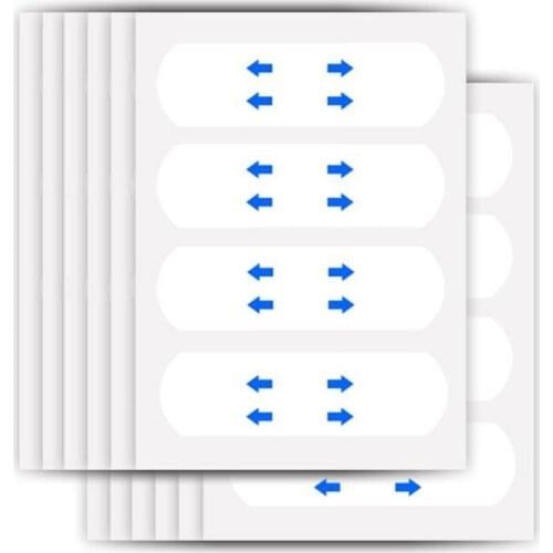 40 PCS/Set Invisible Thin Face Stickers Face Contours Lift Up Facial Line Wrinkle Sagging Skin V-Shape Chin Lift Adhesive Tape