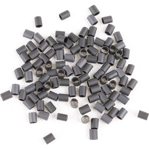 500pcs/bag Silicone Shrink Tubes 4.5mm Shrink Tubes Liner Strong GlueFor I Tip Hair Extensions Tools