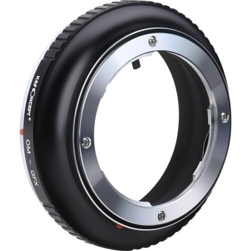 K&F Concept CL356 Lens Mount Adapter Olympus Lens Mount to Fujifilm GFX Series Mount Camera Body for Fujifilm GFX 50S Camera