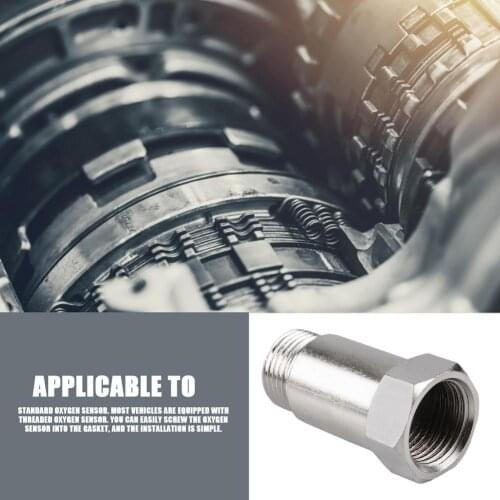 Car CEL SES DTC Fix Check Engine Light Eliminator Adapter - Oxygen O2 Sensor M18X1.5