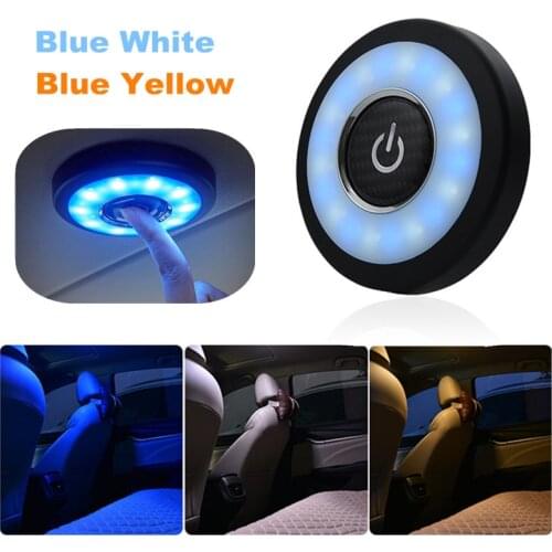 Car Interior Ceiling Dome Light Reading USB Charging Roof Magnet Lamp For Ford Focus fiesta Edge F150 F250 Explorer