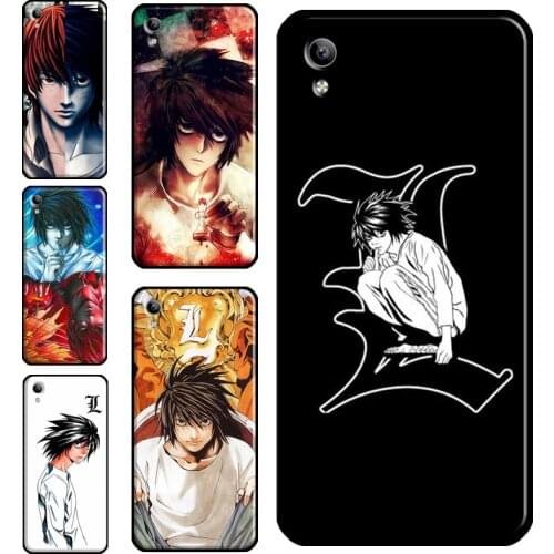 L Death Note Case For Vivo Y20 Y20S Y30 Y70 Y19 Y81 V11 V20 SE V17 Neo S1 Y11S Y12 Y17 Y91C Y11 2019