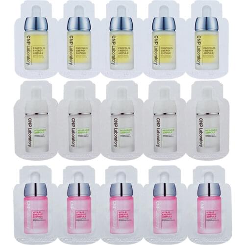 CNP Laboratory Vita-B Energy Ampule Sample Mugener Moisturizing face Essence Glowing Skin Whitening Propolis Energy Facial Serum
