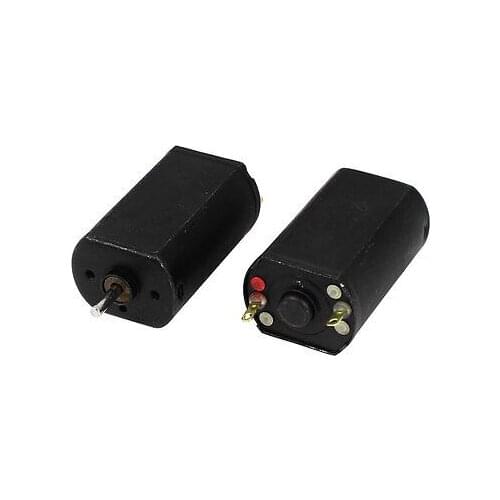 DC12V 1000RPM Micro Motor 2pcs for DIY RC Model Helicopter Aircraft Toy