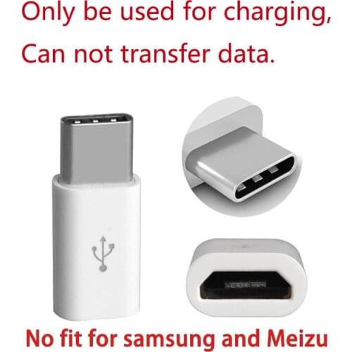 New Aluminium Alloy Micro USB To Type C Adapter Converter Connector For Phone Tablet With Lanyard Phone Accessories For Xiaomi