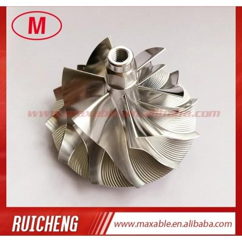 S300 173297 63.00/88.48 mm 6+6blades turbo milling/aluminum 2618/billet compressor wheel for 177283(S300SX3-63) racing