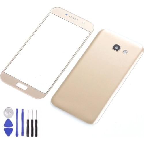 For Samsung Galaxy A5 2017 A520 A520F LCD Touch Screen Panel Sensor Digitizer Glass+Housing Back Battery Cover+Adhesive+Tools