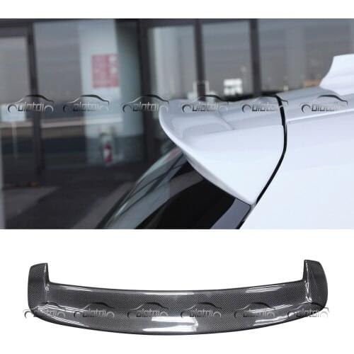 OLOTDI F20 Spoiler Car Tuning Carbon Fiber Rear Lip Trunk Splitter for BMW F20 2012-2016 116i 118i 125i F20 F21