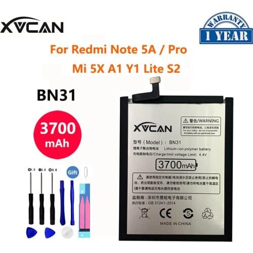 XVCAN Xiaomi Redmi Note Prime Batteries