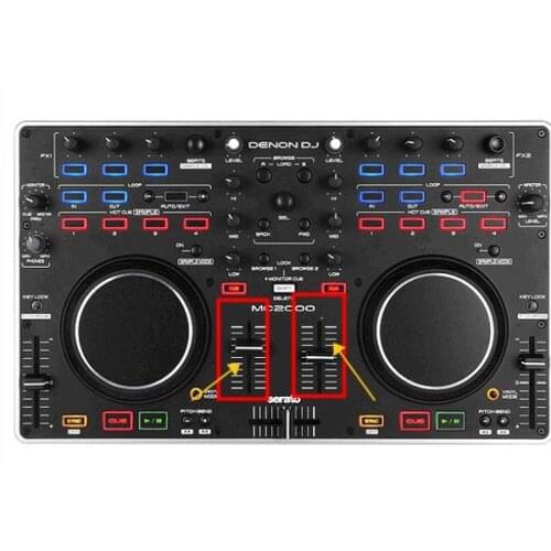 1PCS FOR Deno MC2000 MC3000 MC6000 fader fader potentiometer Switch