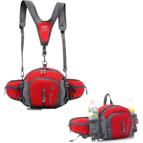 5 In 1 Cycling Mini Backpack Rucksack Bicycle Bag Breathable Outdoor Sport Running Hiking Camping Phone Accessories Waist Bags