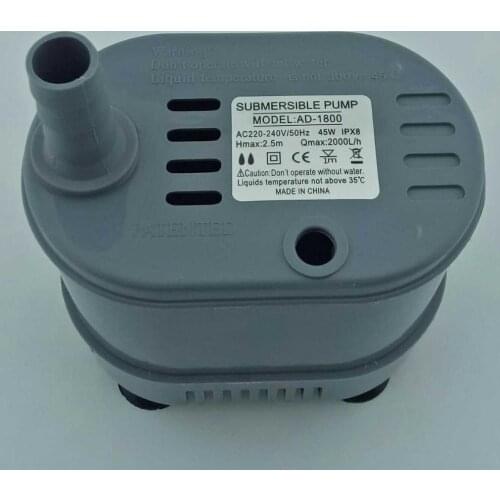 AD-1800 water-cooled air conditioning fan mobile cooling fan water cooler 220V small submersible pump mfc6000