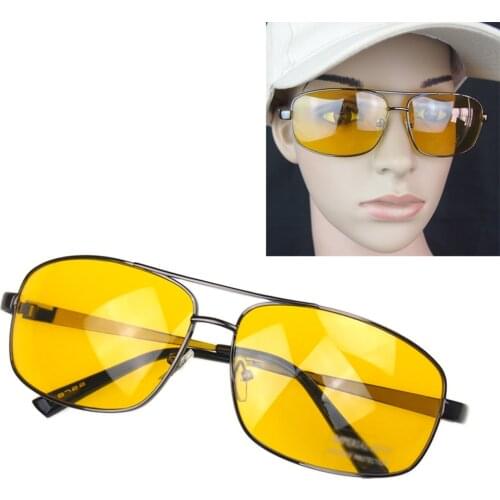 Anti-glare Polarizer Sunglasses Resin Car Drivers Uv400 Night View Goggles Polarized Driving Glasses Auto Accessories